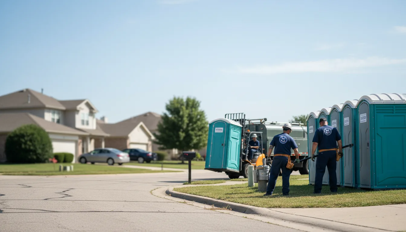 Porta Potty Rental in Bertram, TX near me